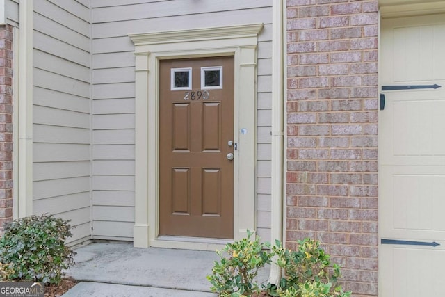 view of property entrance