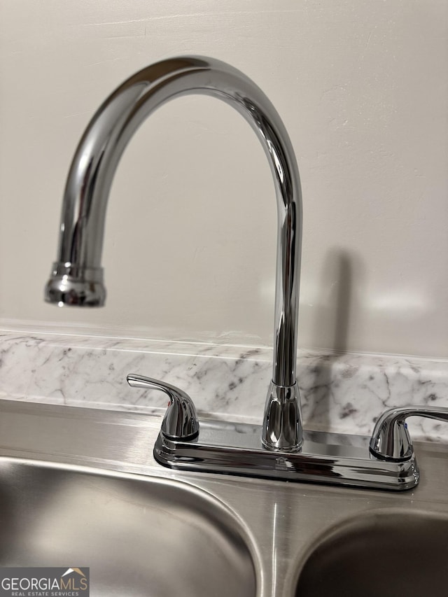 interior details with sink