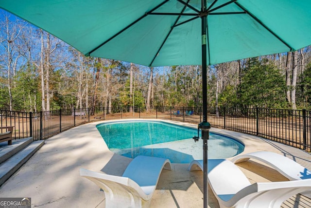 view of swimming pool