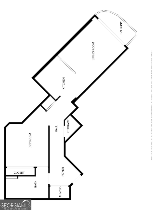 400 W Peachtree St NW Unit 3216, Atlanta, GA 30308 - view of layout