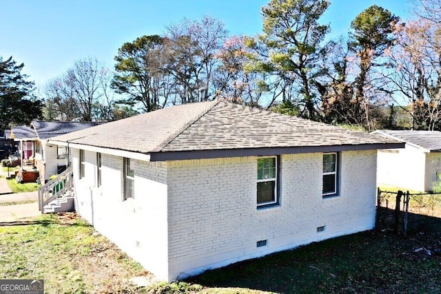 view of property exterior