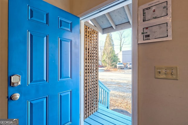 view of doorway