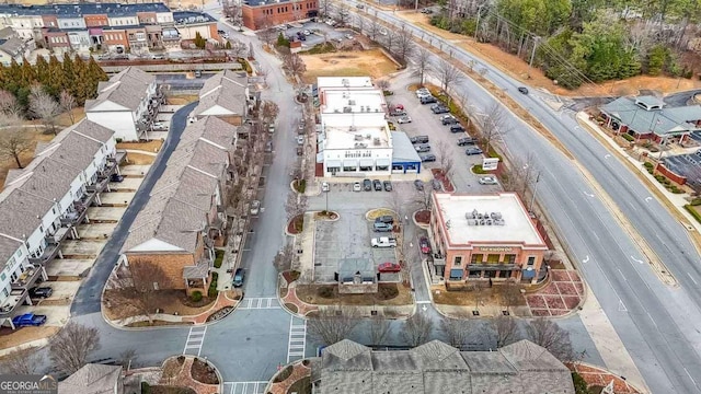 drone / aerial view