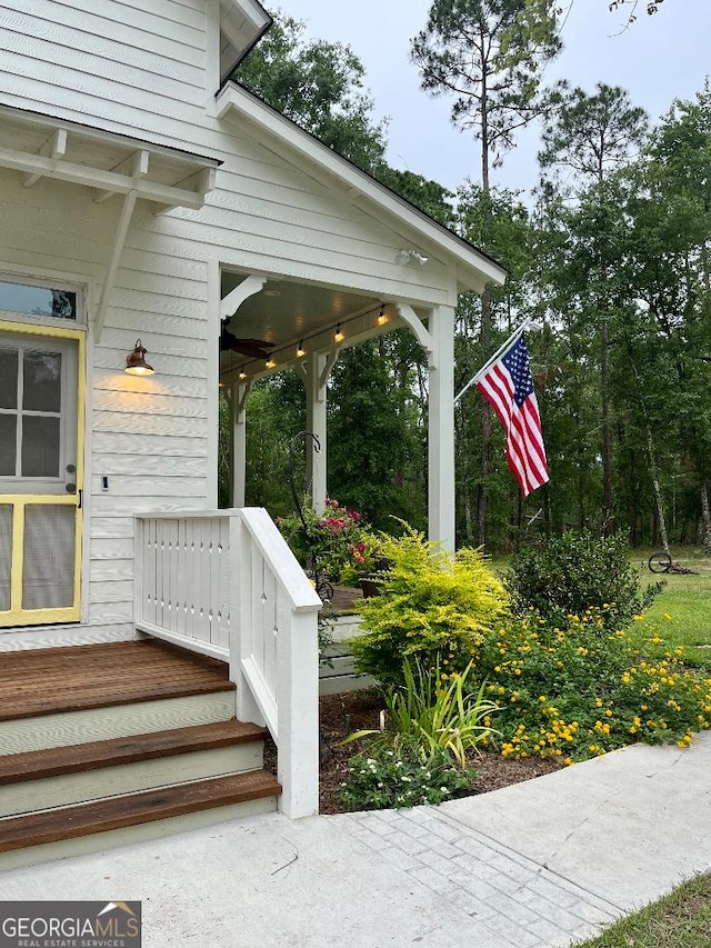182 Rogers St, Hazlehurst, GA 31539 - view of doorway to property