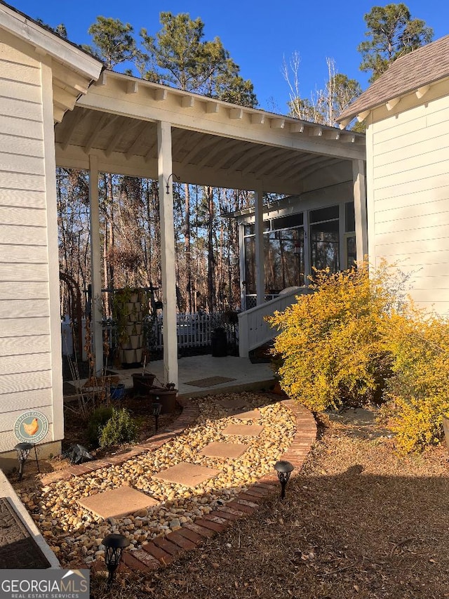 182 Rogers St, Hazlehurst, GA 31539 - view of patio