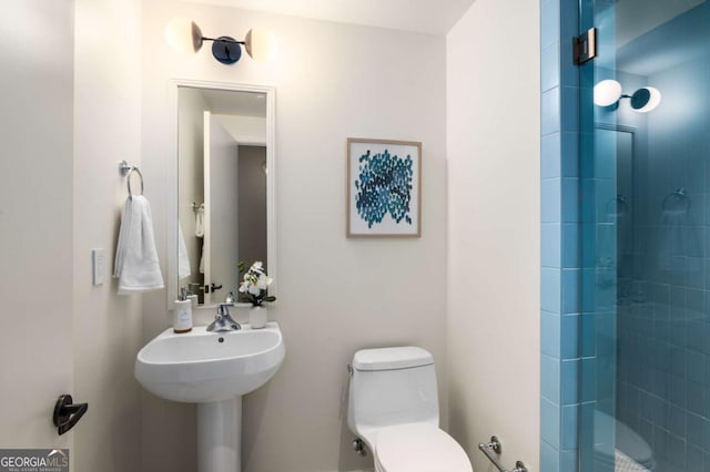 bathroom with toilet