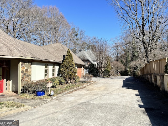 view of home's exterior