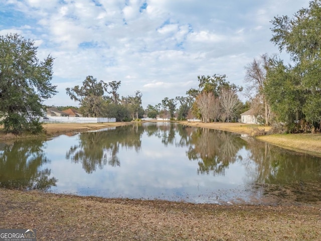 property view of water