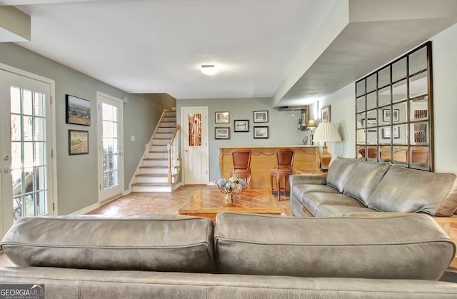 view of living room