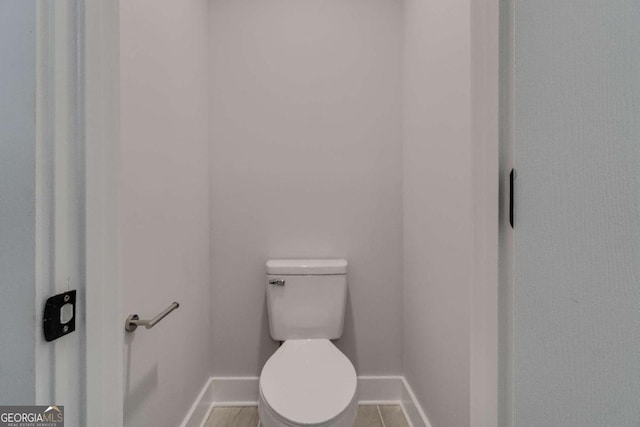 bathroom with toilet