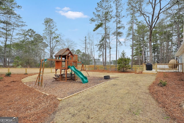 view of playground