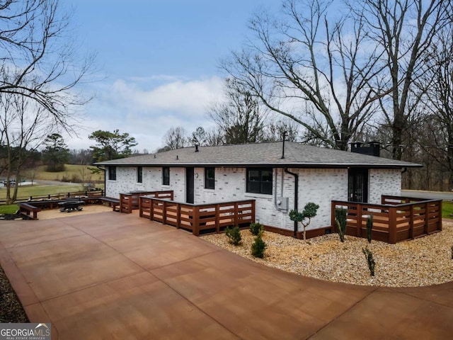 exterior space featuring a patio