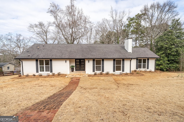 view of ranch-style house