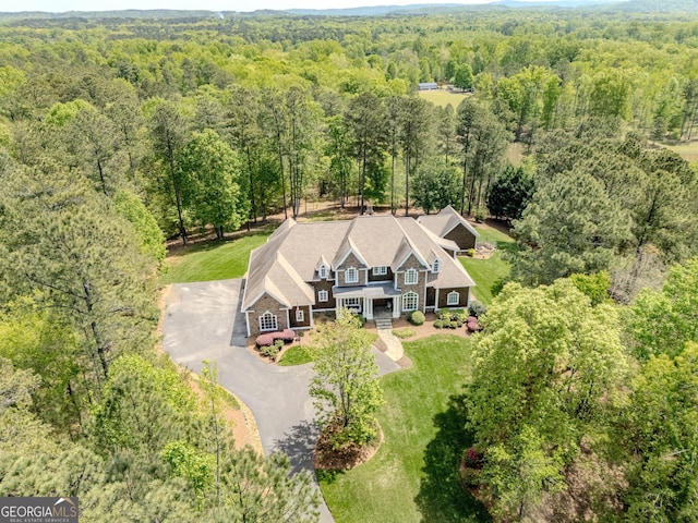 2938 Old Dalton Rd NE, Rome, GA 30165 - bird's eye view with a wooded view