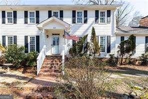 view of colonial-style house