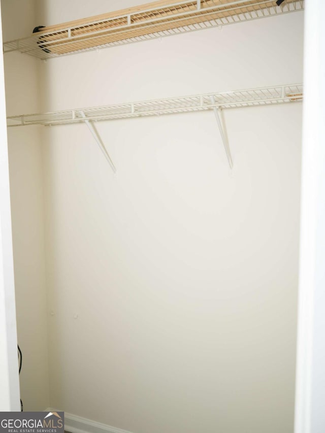 view of closet