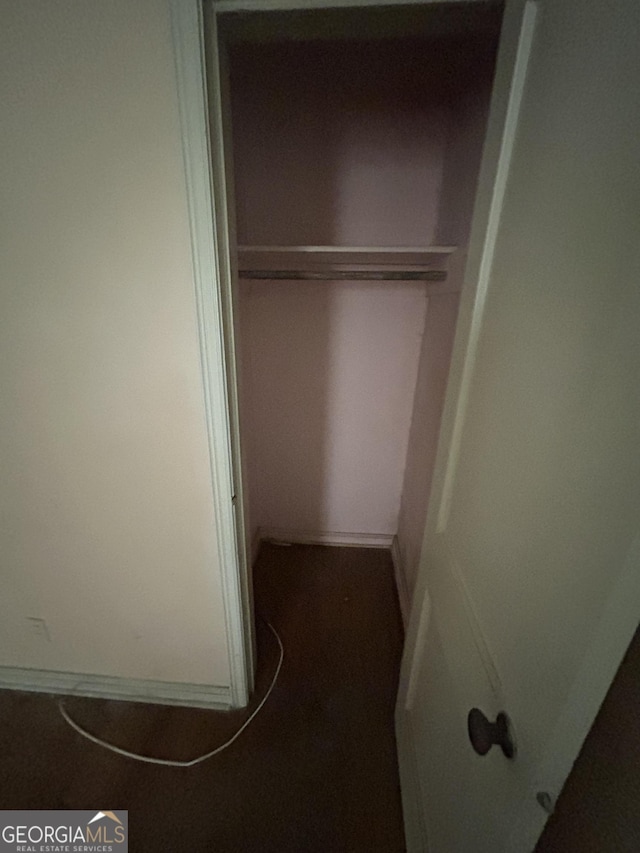 view of closet