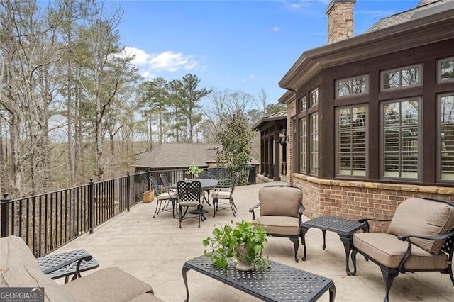 view of patio / terrace