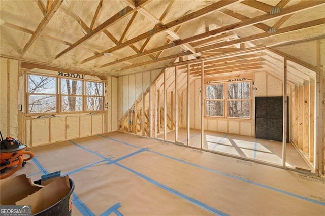 851 Moreland Dr N, Blue Ridge, GA 30513 - view of unfinished attic