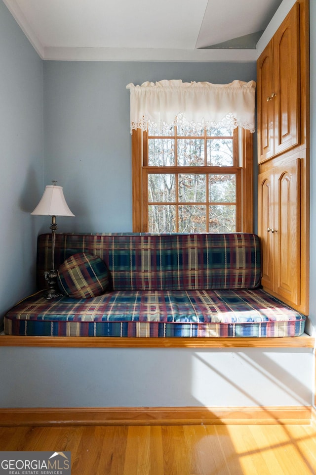 unfurnished bedroom featuring hardwood / wood-style floors