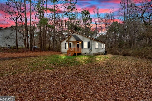 view of front of house