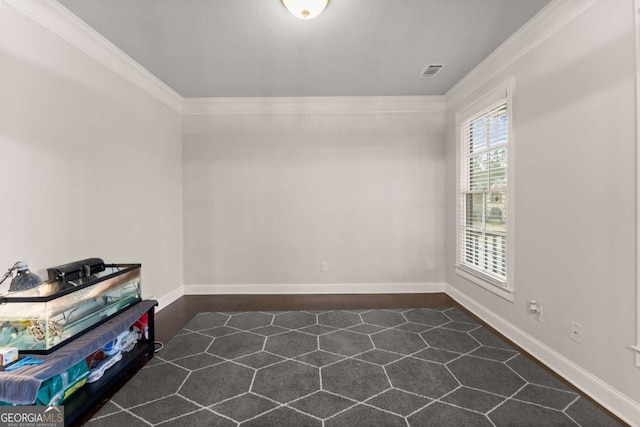 6514 Lemon Grass Ln, Flowery Branch, GA 30542 - empty room featuring crown molding and baseboards