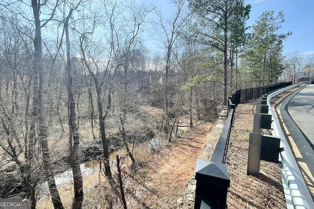 view of road