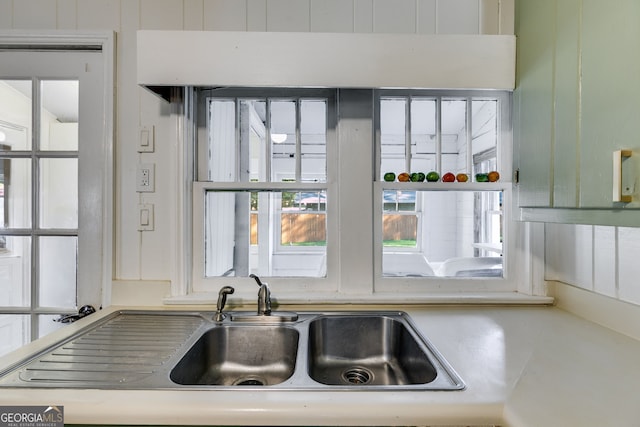 kitchen with sink