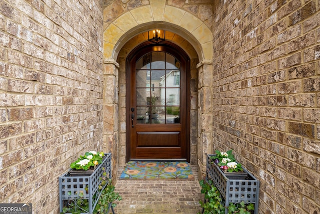 view of entrance to property