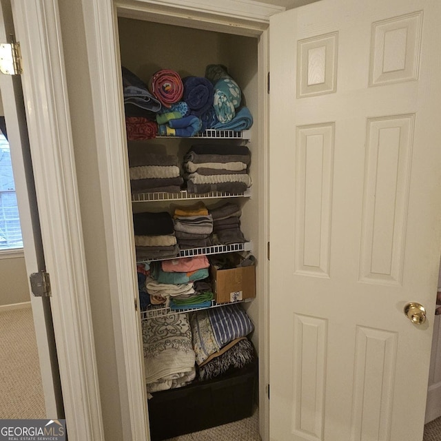 view of closet