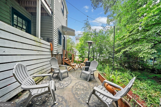 view of patio