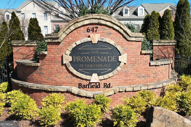 6422 Paulson, Atlanta, GA 30328 - view of community / neighborhood sign