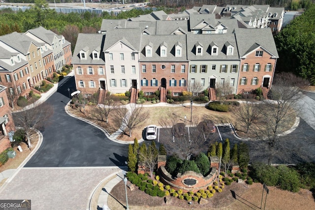 6422 Paulson, Atlanta, GA 30328 - drone / aerial view with a residential view