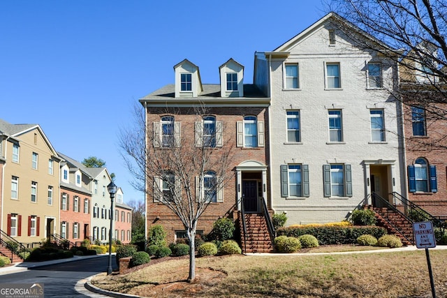 6422 Paulson, Atlanta, GA 30328 - townhome / multi-family property featuring brick siding
