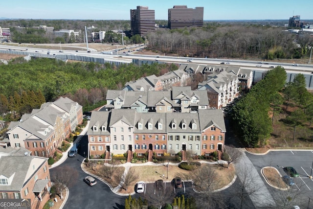 6422 Paulson, Atlanta, GA 30328 - drone / aerial view
