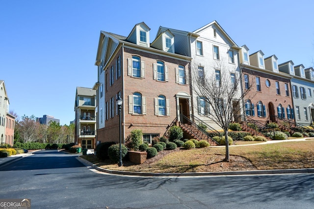 6422 Paulson, Atlanta, GA 30328 - view of property featuring a residential view and brick siding