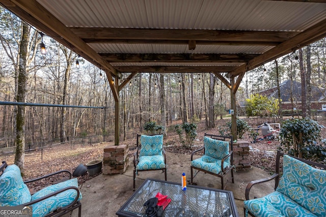 view of patio / terrace