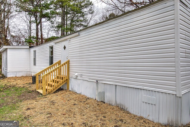 view of home's exterior