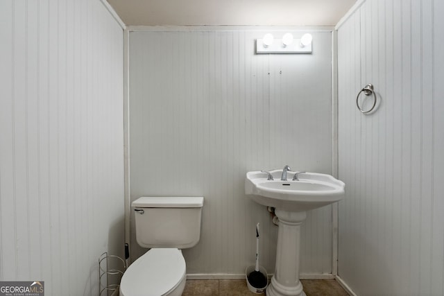 bathroom with toilet