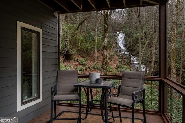185 Huckleberry Cove Rd, Jasper, GA 30143 - view of wooden terrace