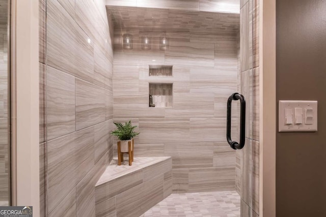 185 Huckleberry Cove Rd, Jasper, GA 30143 - bathroom with a shower stall