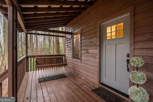 185 Huckleberry Cove Rd, Jasper, GA 30143 - view of deck