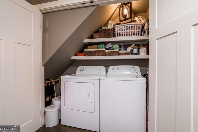 185 Huckleberry Cove Rd, Jasper, GA 30143 - washroom with washing machine and clothes dryer
