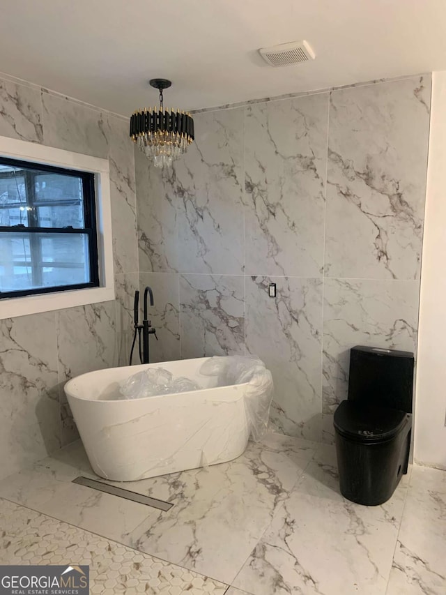 bathroom with a bathing tub