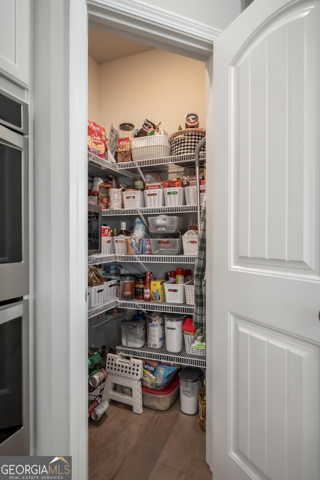 view of pantry