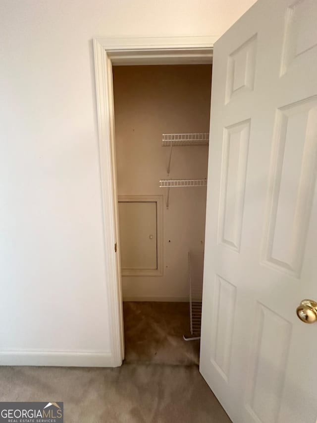 view of closet