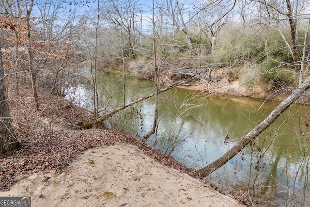view of water feature