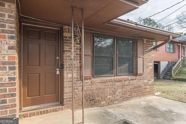 view of entrance to property