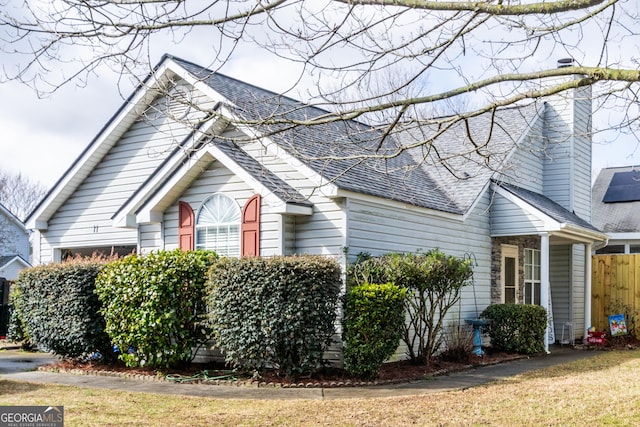 view of property exterior