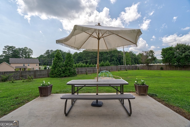 view of patio / terrace